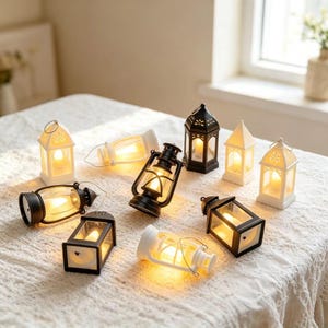 Led mini lanterns