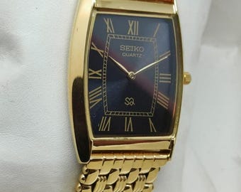 Rare SEIKO Chronos 7433-5010 Hand-painted Dial Vintage Watch