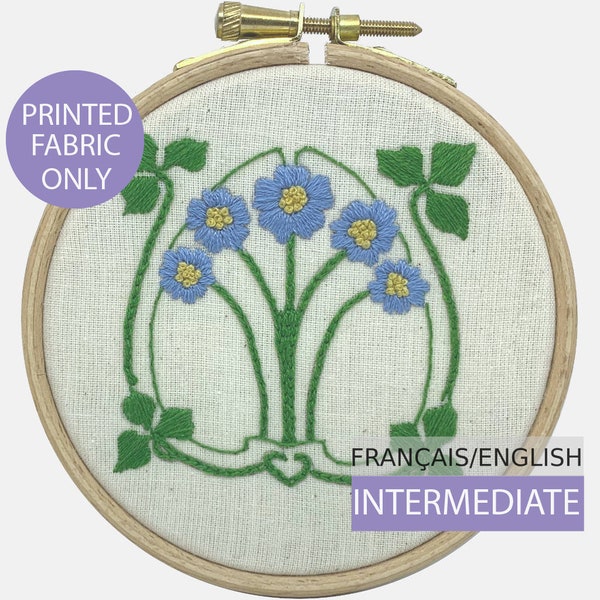 Art Nouveau Embroidery Etsy