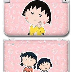 DIY 3ds nds Sticker full model series, new 3ds 2ds nds ndsi LL Skin, cartoon anime handmade protective film and shells, Clear case