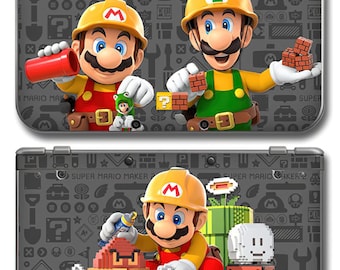 Serie completa de pegatinas DIY para 3DS y NDS, nueva 3DS, 2DS, NDS y NDSi LL Skin, película protectora y carcasas hechas a mano con motivos de dibujos animados y anime, funda transparente.