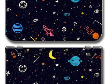 Serie completa de pegatinas DIY para 3DS y NDS, nueva 3DS, 2DS, NDS y NDSi LL Skin, película protectora y carcasas hechas a mano con motivos de dibujos animados y anime, funda transparente.