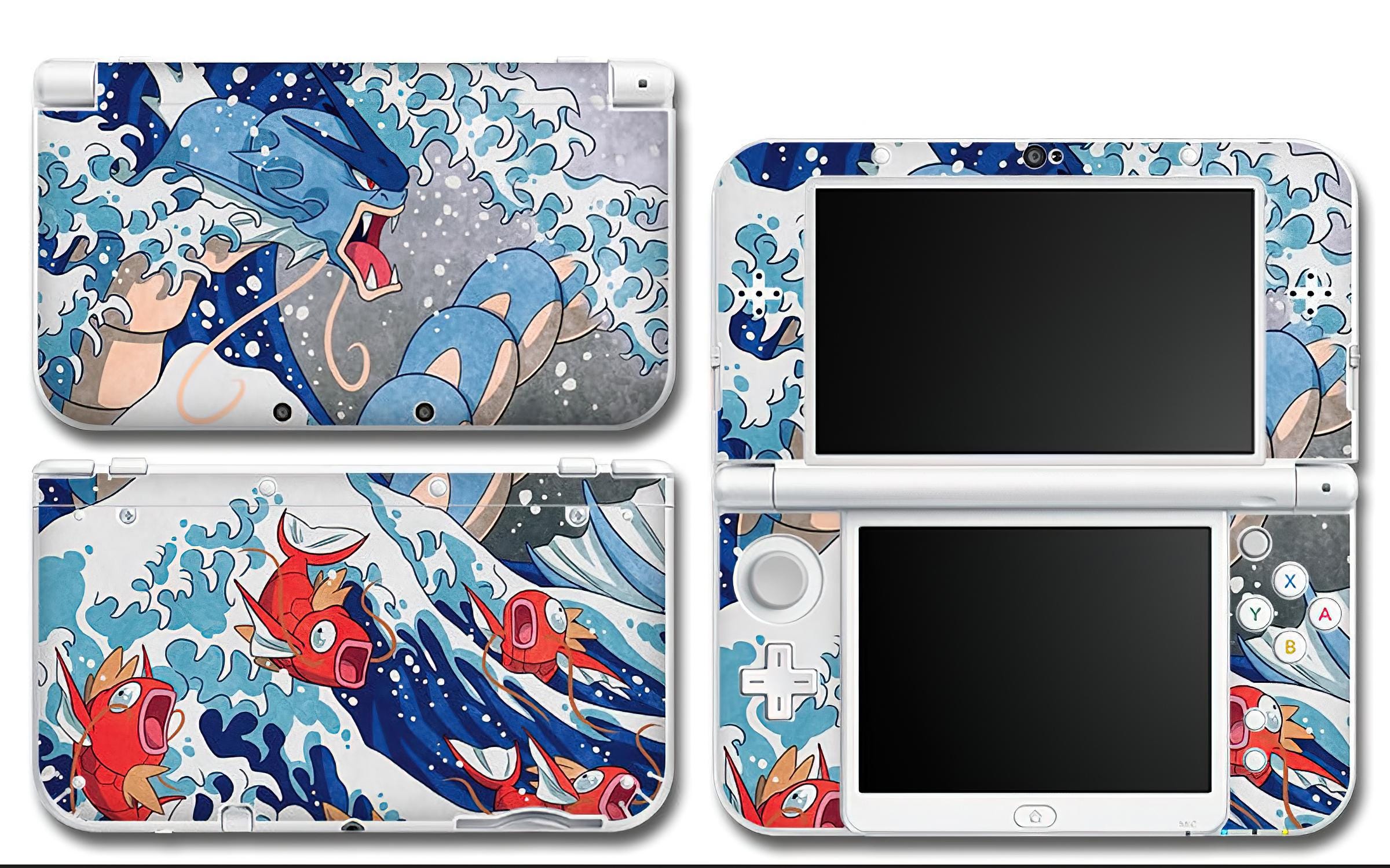 3ds Cover Sticker DIY 3ds Nds Sticker Full Model Series, New 3ds 2ds Nds Ndsi LL Skin ...