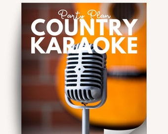 Country Karaoke Party Plan - Country Music Party - Awards Party - Girls Birthday - Tween Party - Kids Karaoke Party - Karaoke Night