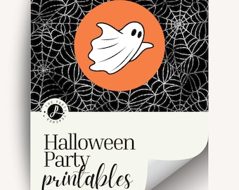 Halloween Party Printables INSTANT DOWNLOAD