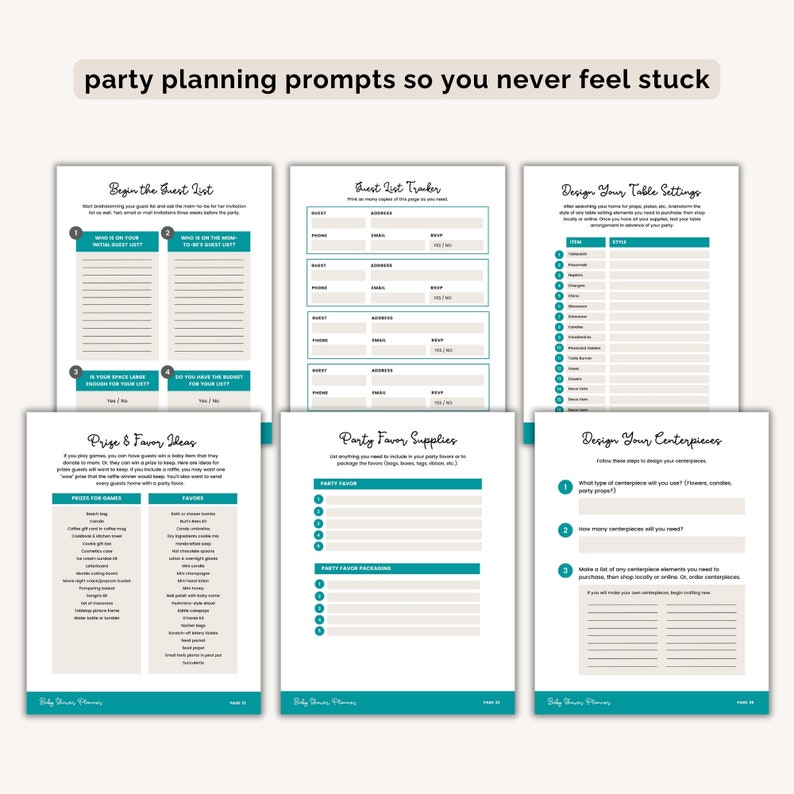 The essential baby shower planner by The Party Teacher-6