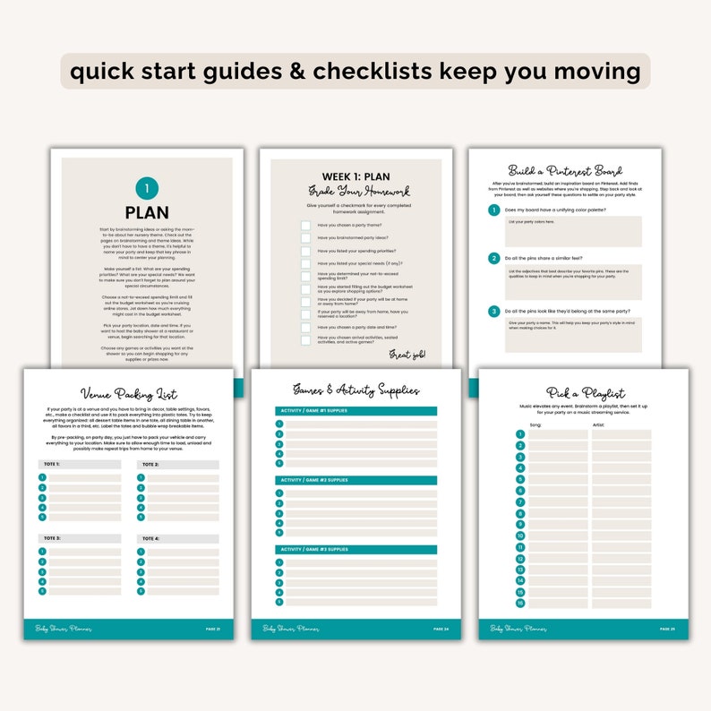 The essential baby shower planner by The Party Teacher-5