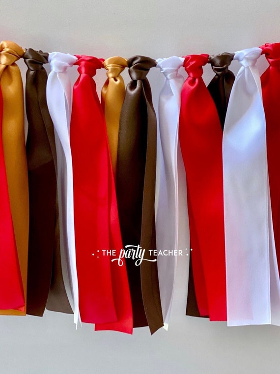 Sock Monkey Ribbon Bunting, Sock Monkey Garland, Sock Monkey Bunting, Sock Monkey Banner, Sock Monkey Party Backdrop, Sock Monkey Decor Il_570xn