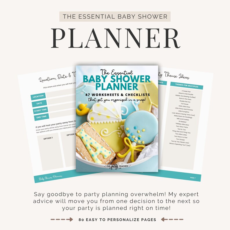 The essential baby shower planner by The Party Teacher-1