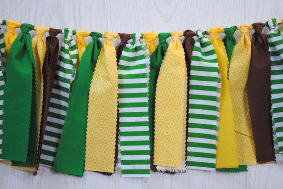 Tractor Fabric Garland, Tractor Bunting, Tractor Party, Tractor Banner, Tractor Birthday, Tractor Decor, Tractor Baby Shower Il_570xn