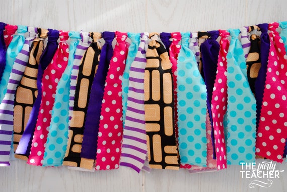 Doc McStuffins Fabric Bunting, Doc McStuffins Bunting, Doc McStuffins Garland, Doc McStuffins Banner, Doc McStuffins Party, Bandaid Bunting Il_570xn