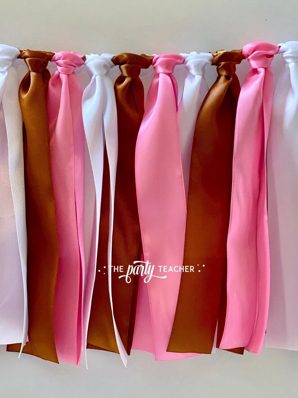 Ice Cream Ribbon Bunting Ice Cream Garland Ice Cream Banner Ice Cream Party Ice Cream Photo Prop Neopolitan Garland Ice Cream