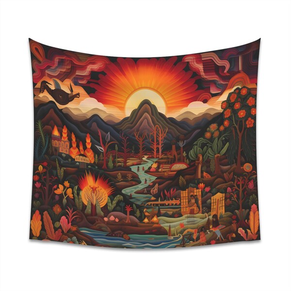 Mexican Tapestry - Etsy