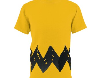 Charlie Brown Tee - Looking for an Easy Costume...look no further - Yellow Charlie Brown Tshirt is Perfect for You