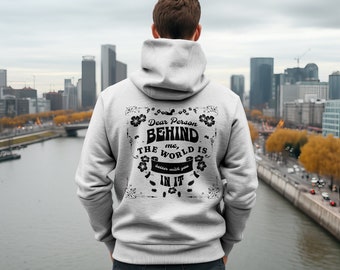 Positivé Affirmation Sweat-shirt, Hoodie that Spreads Love, Make the World a Better Place with this Hoodie, Fashion with a Positive Message