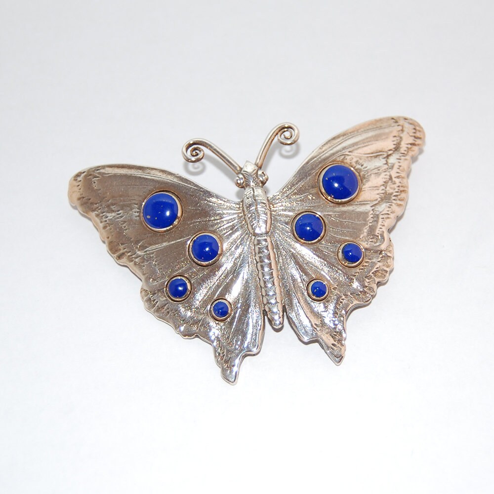 Spilla in argento con Marcassite