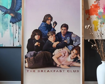 The Breakfast Club Movie Poster: Premium Matte Paper