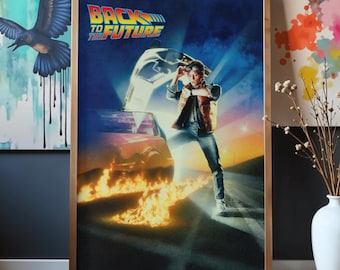 Back To The Future Movie Poster: Premium Matte Paper