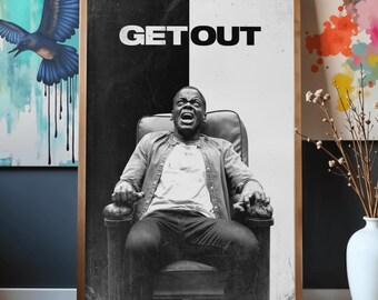 Get Out Movie Poster: Premium Matte Paper