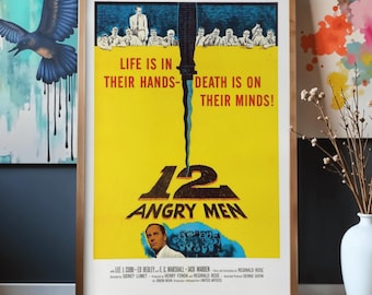 12 Angry Men Movie Poster: Premium Matte Paper
