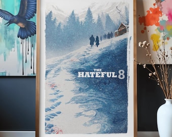 The Hateful Eight Movie Poster: Premium Matte Paper