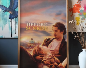Before Sunrise Movie Poster: Premium Matte Paper