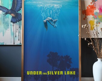 Under The Silver Lake Movie Poster: Premium Matte Paper