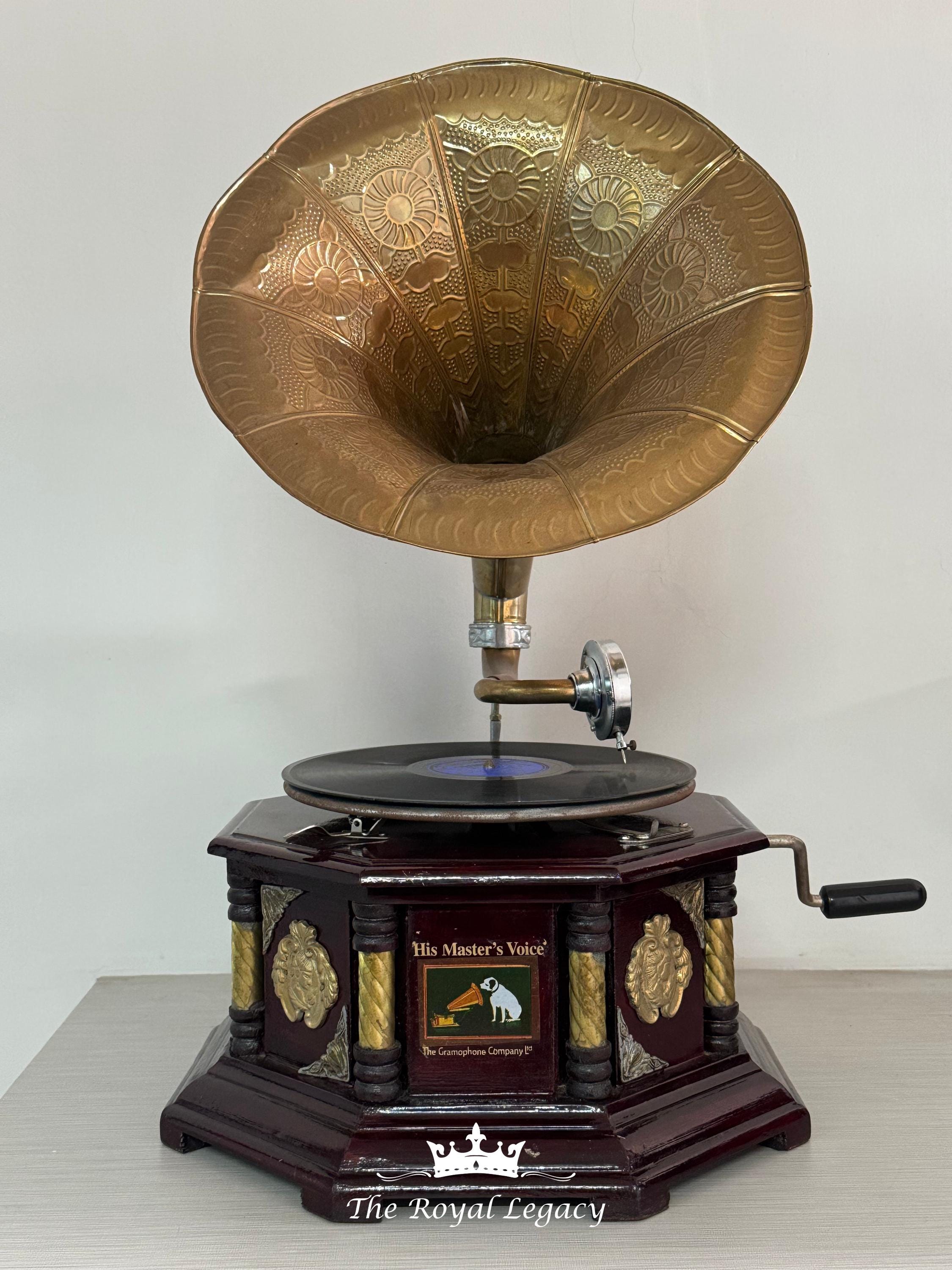 His Master's Voice 蓄音機 アンティーク His Gramophone Voice Master's Masters | - VOICE HIS GRAMOPHONE HMV