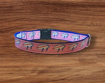 Pink Josh Allen “Potato” Buffalo Football-Custom Dog Collar- Adjustable Dog Collar- Sports Dog Collar