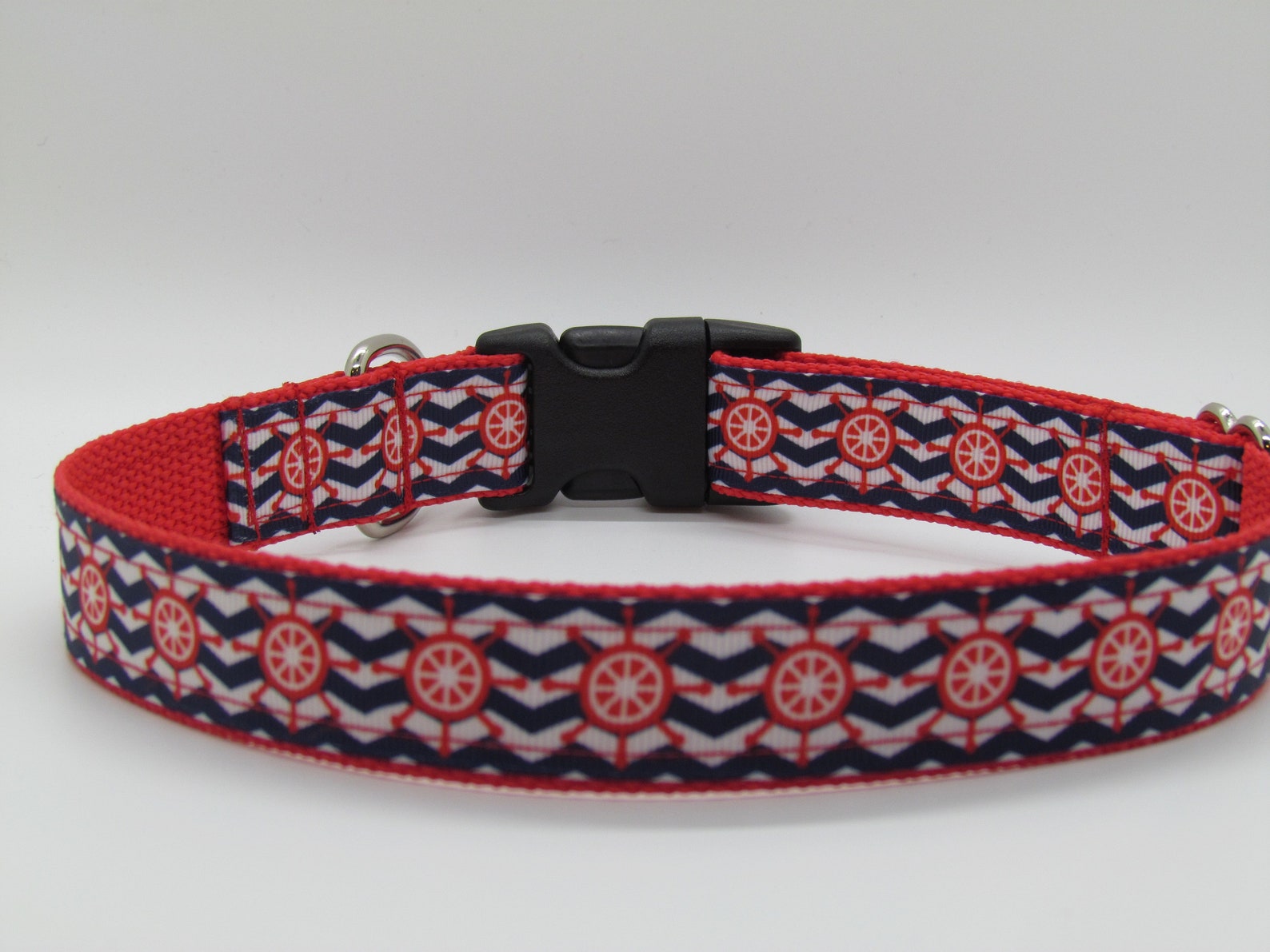 Nautical Custom Dog Collar Etsy