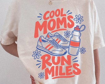 Women Running Comfort Colors® Shirt, Running Mom Shirt, Fitness Mom Shirt, Women Race Running Shirt, Cool Moms Shirt, Runner Gift