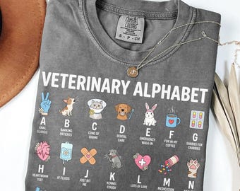 Veterinarian Shirt, Veterinary Medicine T-Shirt, Vet Tech Gift, Veterinary Technician, Vet School Tee, Vet Med Student, Graduation Gift