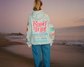 Dandy Hoodie Embroidered Streetwear Trendy Handmade Women Style