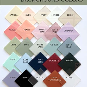 Acrylic Color Sample | Choose Your Acrylic Color