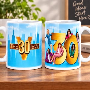 The View Season 30 2026 Coffee Mug, 30th Anniversary TV Show Mug - Fan Gift