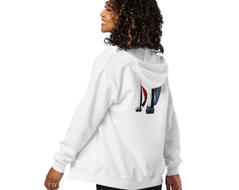 Sudadera con capucha y cremallera estilo náutico para hombre y mujer – Chaqueta con capucha y cremallera VCS Crew, ropa de navegación, sudadera con capucha de forro polar unisex