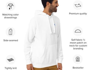 Sudadera náutica para hombre y mujer – Sudadera VCS Crew, estilo urbano unisex con diseño de navegación, sudadera cómoda con bolsillo.