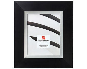2123131212 12x12 Inch Brushed Silver Picture Frame 2 Wide Craig Frames