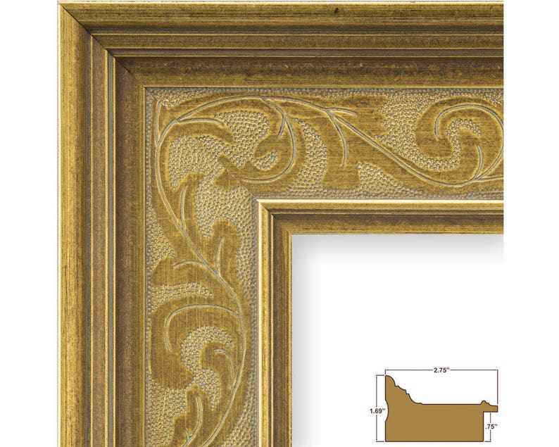 Download Photography Visual Arts 2 75 Wide 6575911117 11x17 Inch French Country Style Gold Picture Frame Craig Frames Marais Ii
