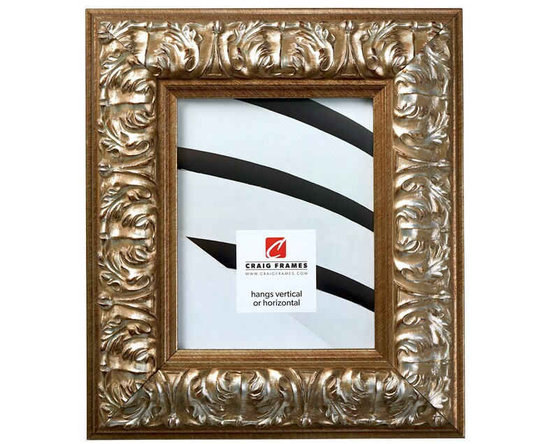 Craig Frames 18x24 Inch Antique Silver Baroque Picture Frame Barroco 3 6 Wide 80811824