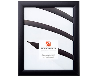 Modern Gallery Black Picture Frame, 20x20, Thin Poster Frame