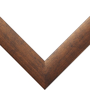 Modern 1" Picture Frame, Smooth Finish, Various Colors Copper