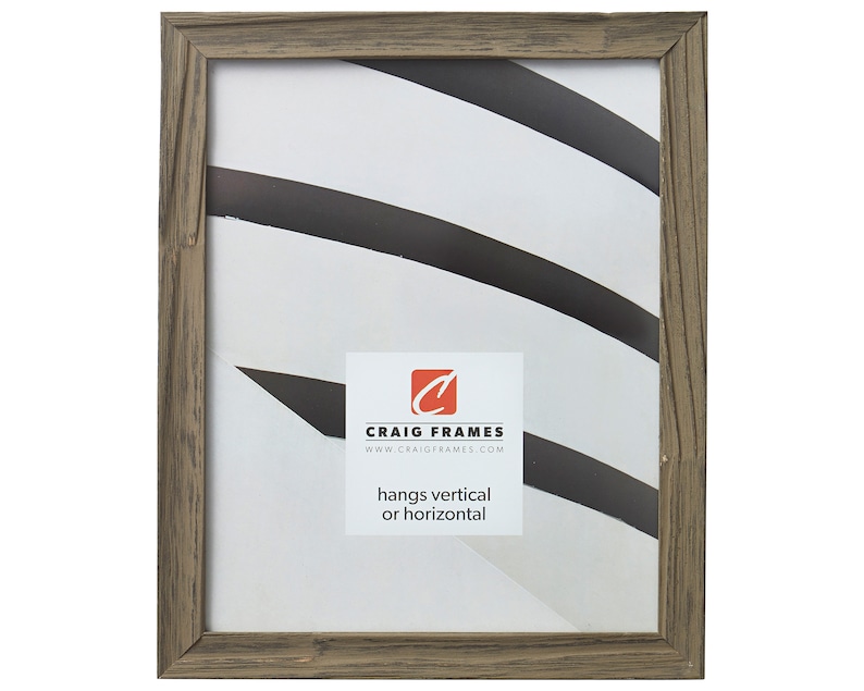 Craig Frames Hausbarn 24x32 Inch Wolf Grey Barnwood Picture Frame B8222432