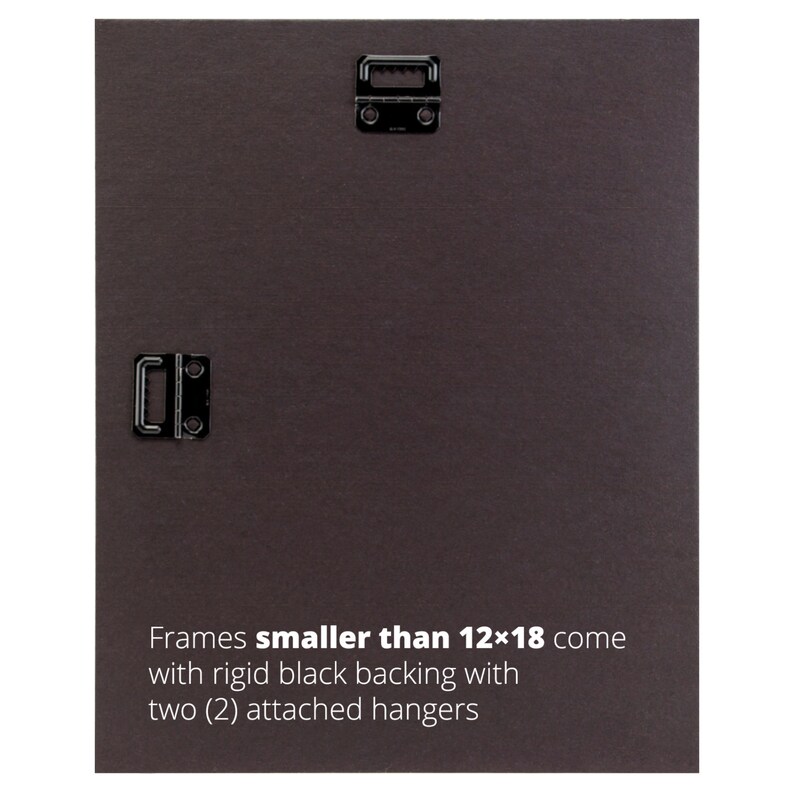 8x8 Inch Dark Walnut Brown Solid Wood Picture Frame Wiltshire 200 Craig Frames .75 Wide 200ASH2160808