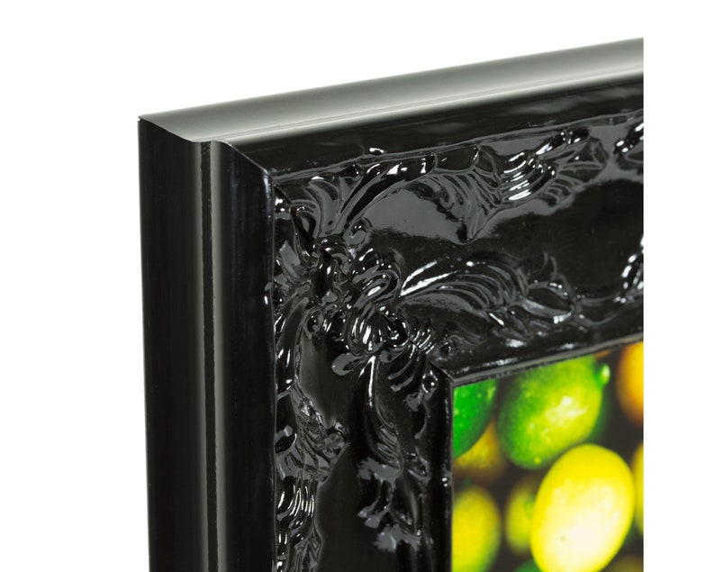 19x25 Inch Obsidian Black Picture Frame 107331925 Craig Frames Renaissance 1.75 Wide