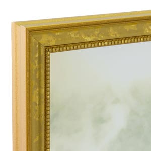 Aged Gold Picture Frame, Ornate Beaded Wood, 11x14 Photo Frame bild 3