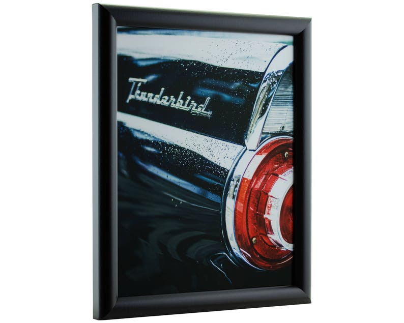 FW2BK2027 Bullnose 20x27 Inch Contemporary Black Picture Frame Craig Frames
