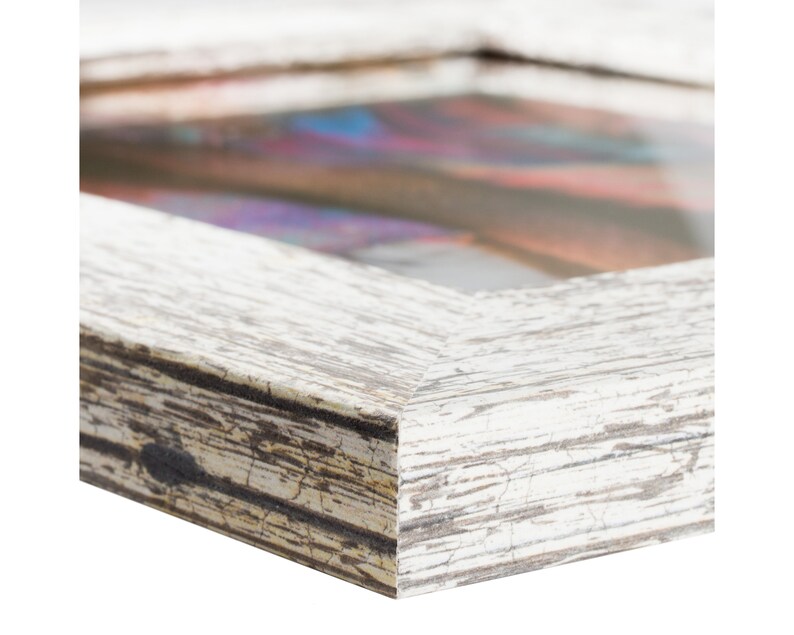 Craig Frames 7416051212 American Barn White 12x12 Inch Faux Barnwood Picture Frame 2 Wide