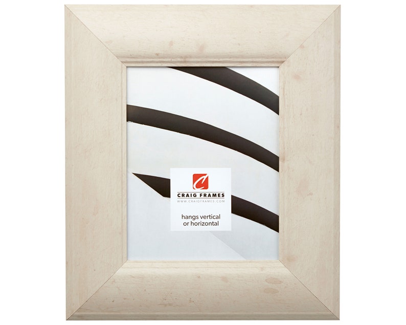 Craig Frames Dakota 800122030 3-Inch Wide 20x30 Inch Off-White Rustic Pine Picture Frame