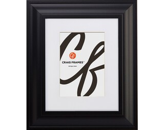 Cornice ArtToFrames Satin Nero 50,8x63,5 Cm (20x25 Pollici) - MDF Con Plexi - Per Poster, Foto, Diplomi